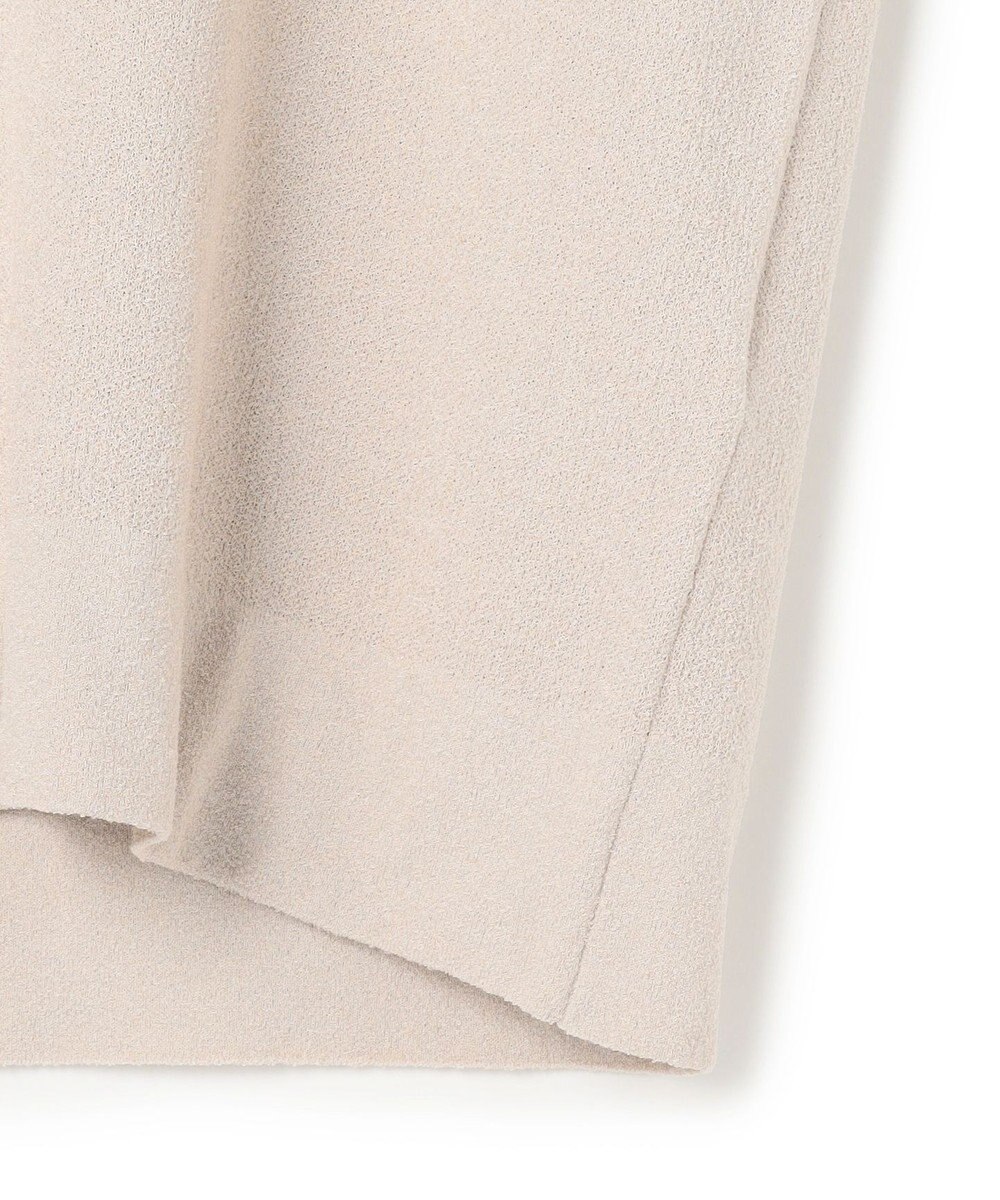 ICB L 【洗える】 ウールテンセルミニブークレ ニットベスト 