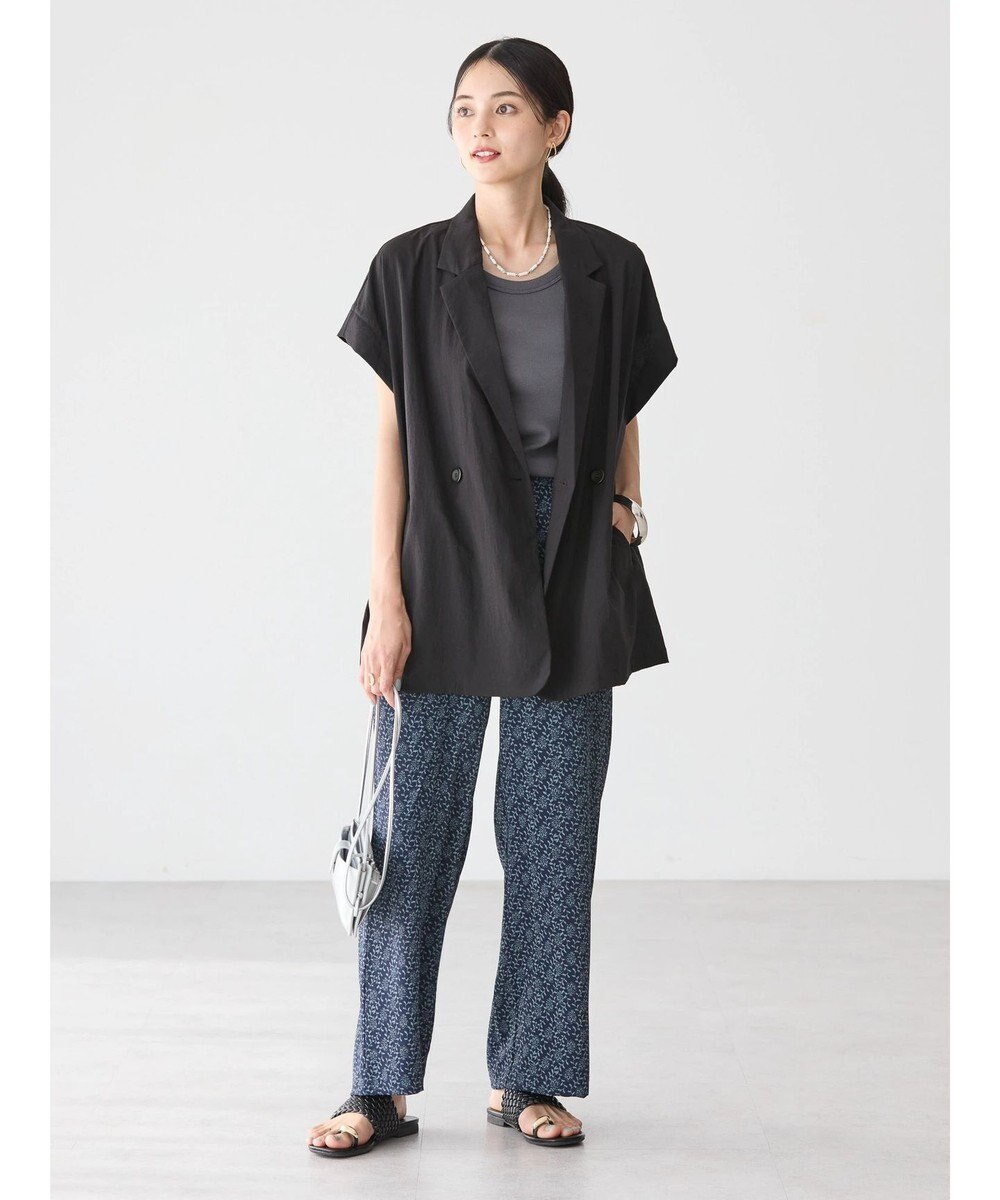 AMERICAN HOLIC 接触冷感Ｗボタンジレ 