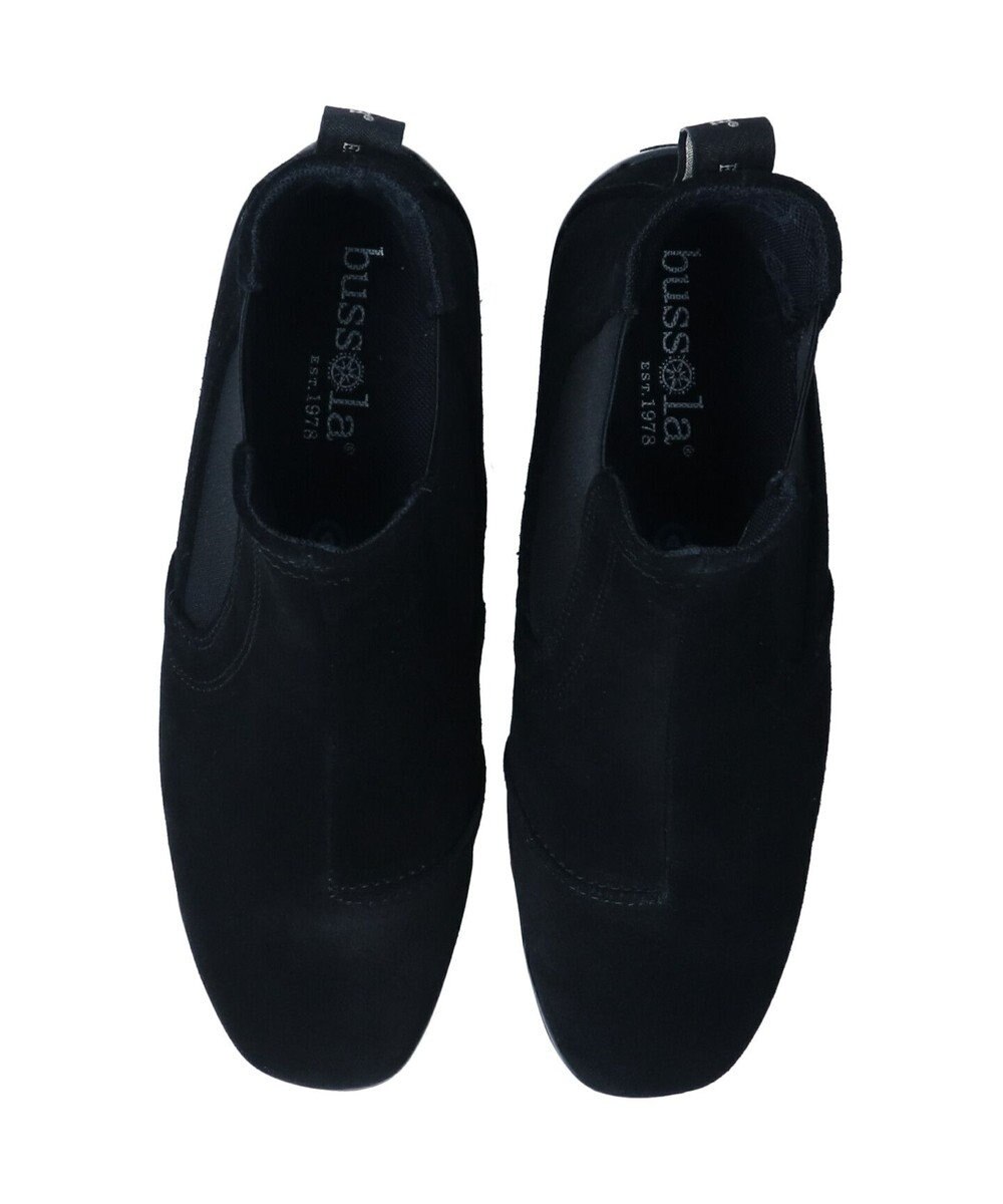 INTER-CHAUSSURES 【BUSSOLA】晴雨兼用サイドゴアレザーショートブーツ 