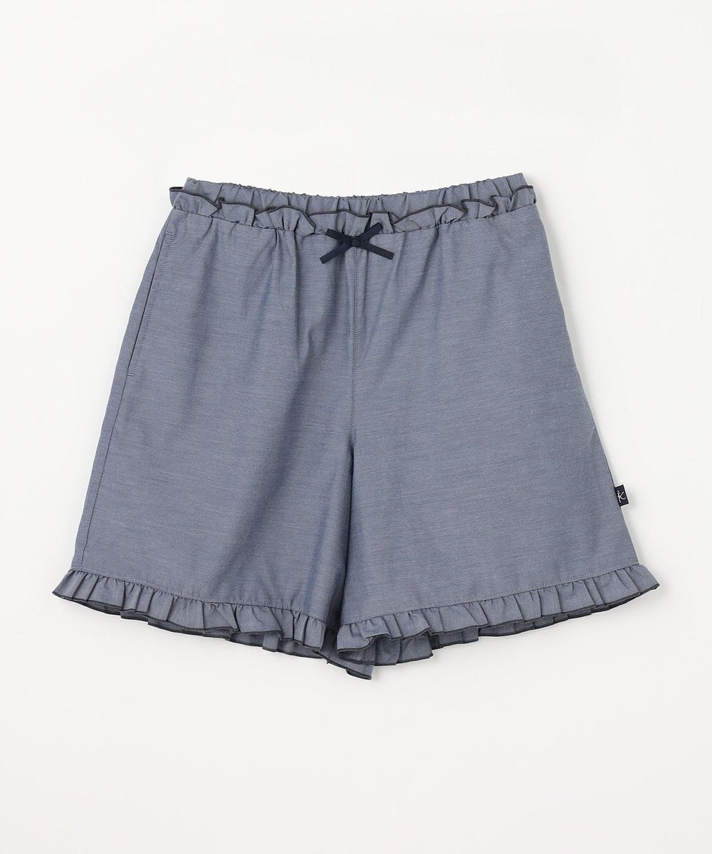 組曲 KIDS 【150-160㎝】 フリルヘムショートパンツ 