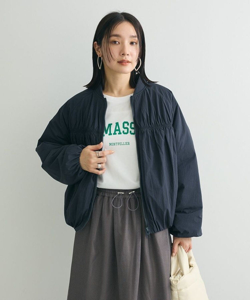 Green Parks 中綿シャーリングブルゾン 