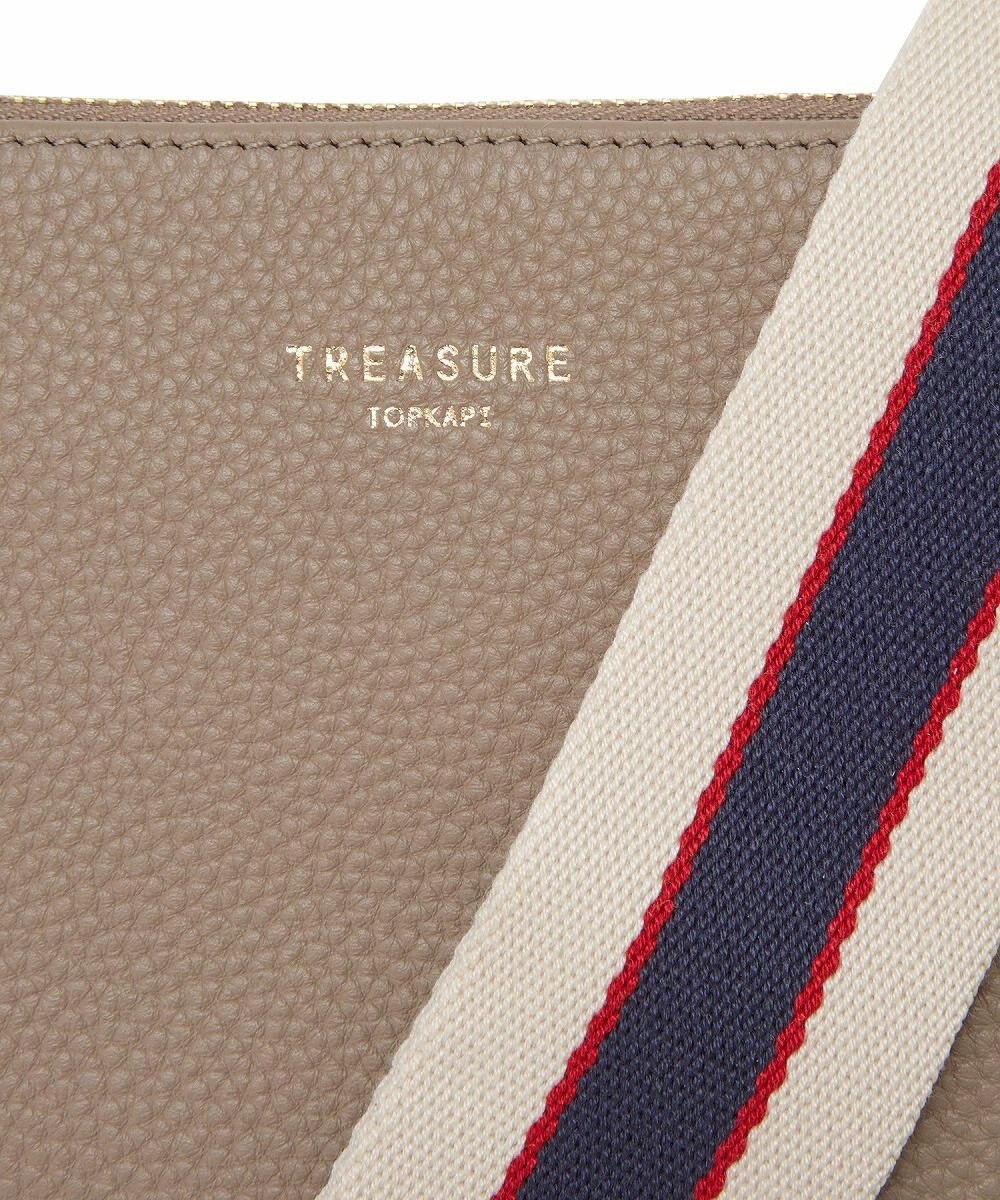 TOPKAPI 【TREASURE TOPKAPI】ストライプベルト・レザー2wayショルダーバッグ 