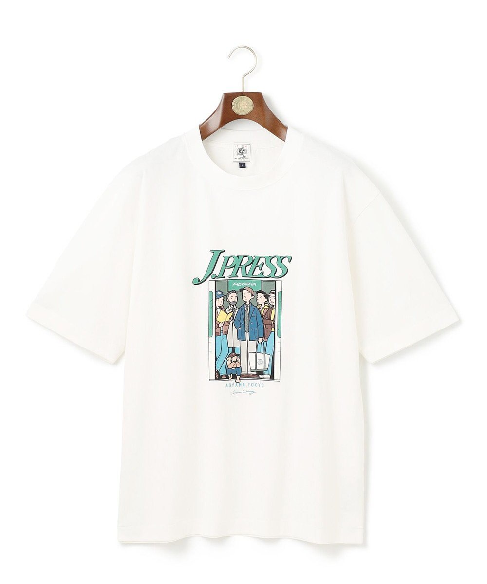 J.PRESS MEN 【AaronChang】【UNISEX】プリント Tシャツ 