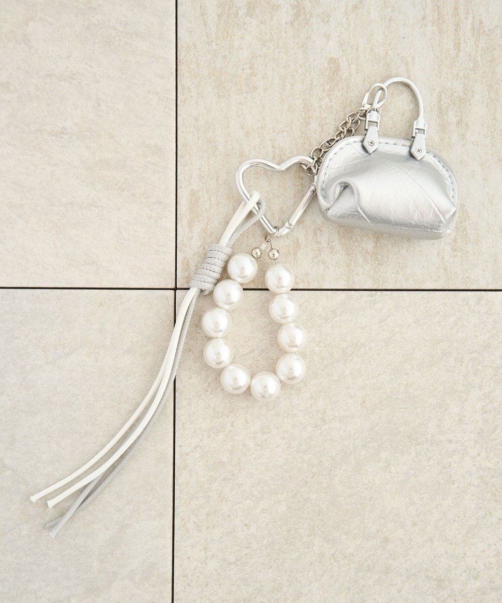 YECCA VECCA バッグパールチャーム 