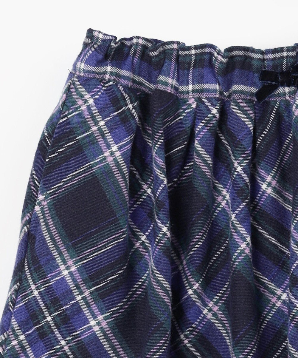 ANY KIDS チェック柄 スカパン 