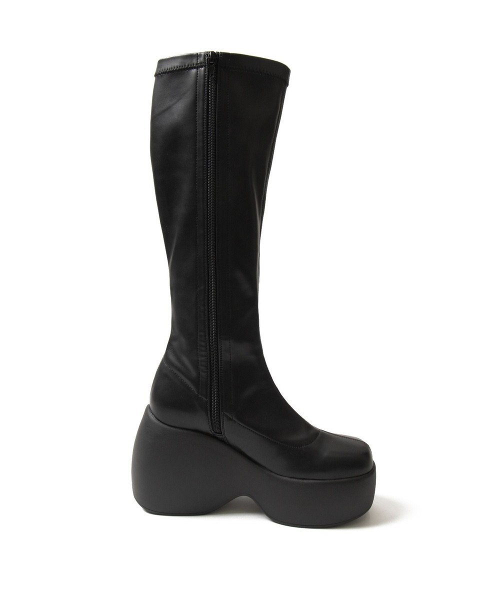 WEGO 厚底ウェッジソールロングブーツ 