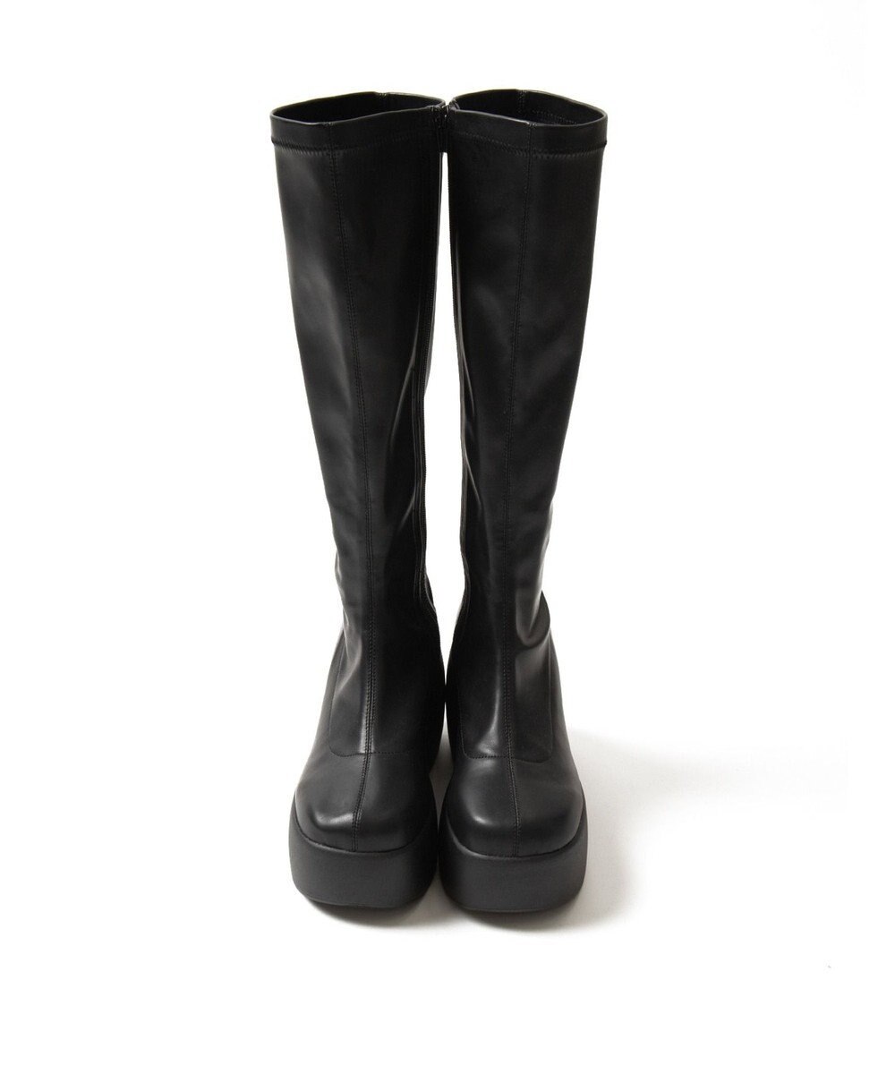 WEGO 厚底ウェッジソールロングブーツ 