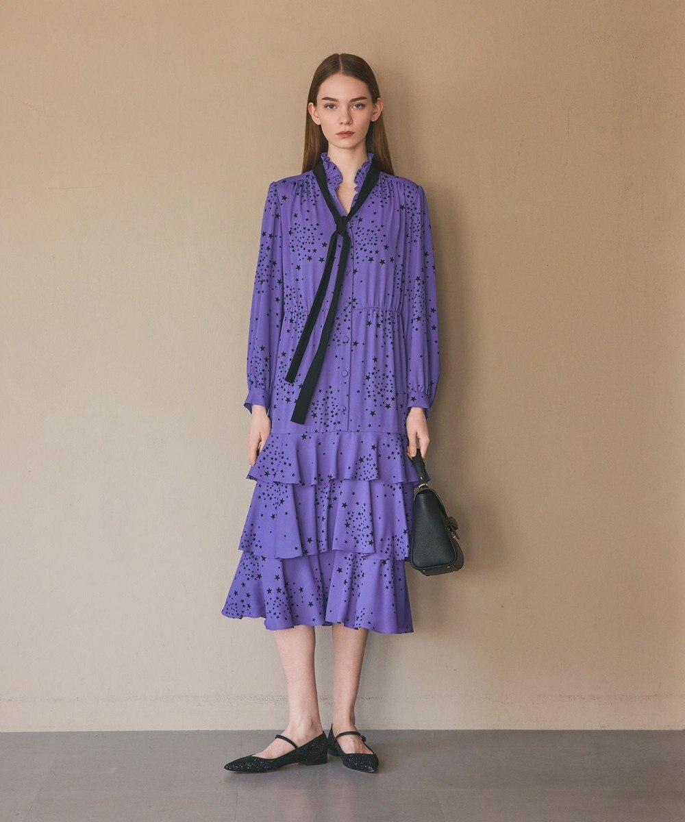 GRACE CONTINENTAL エトワールドレープドレス 