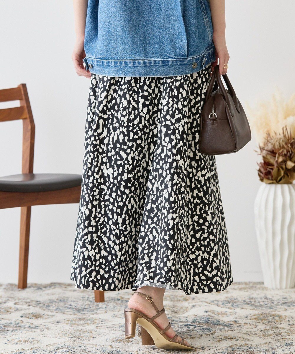 AMERICAN HOLIC ギャザーフレアスカート 