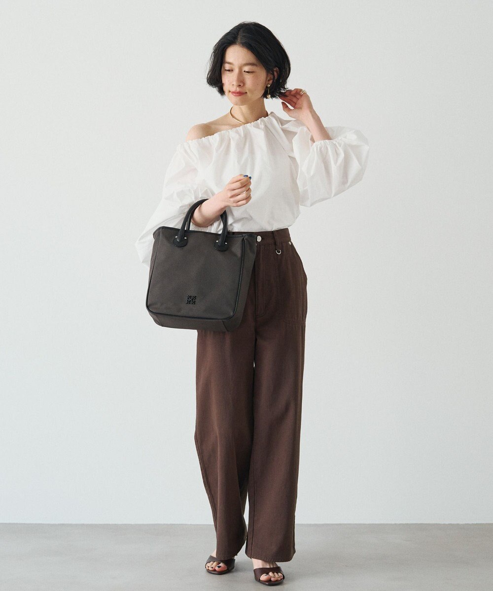 russet コーデュラナイロンスクエアトートバッグ(CE-1750) 