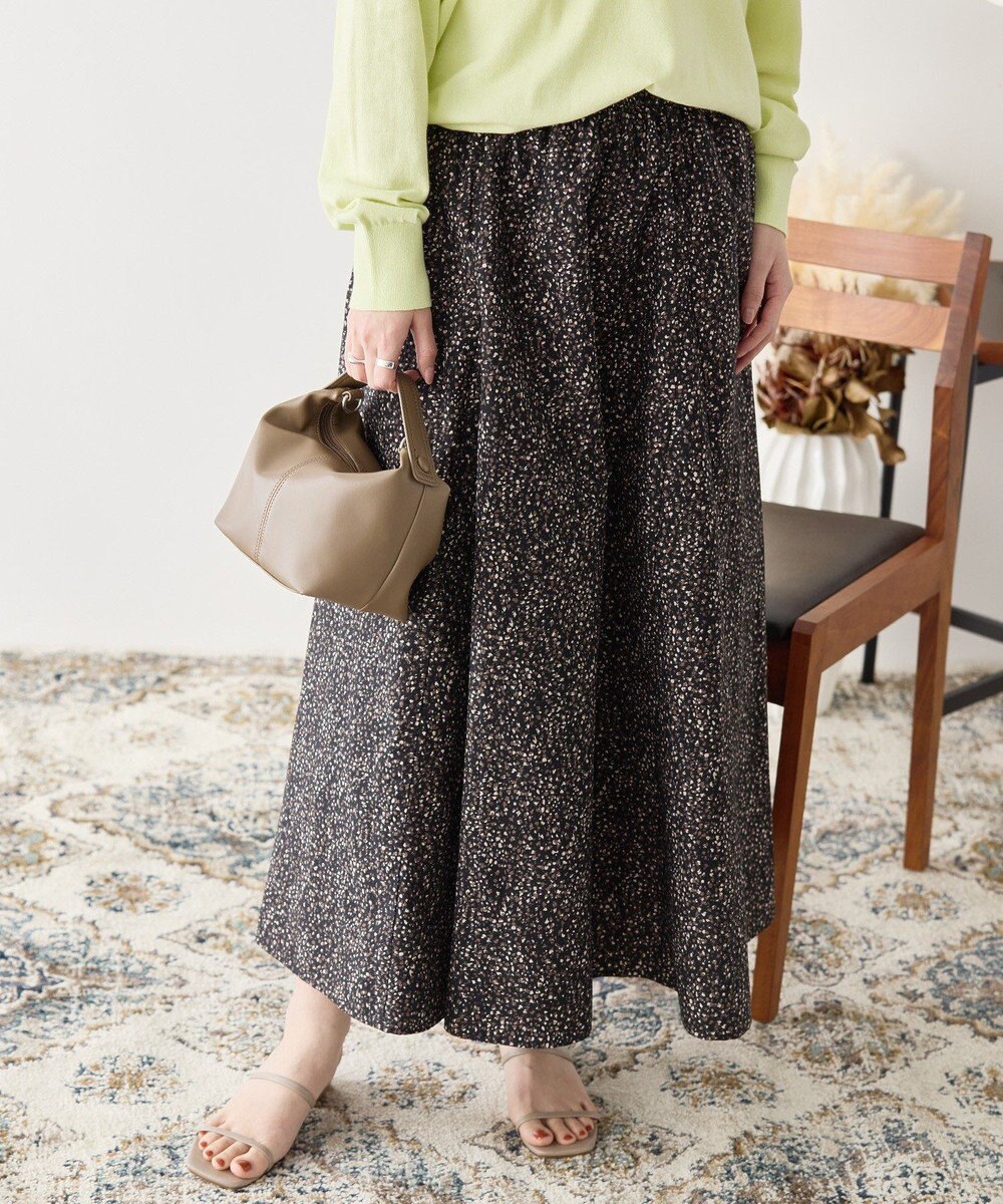 AMERICAN HOLIC ギャザーフレアスカート 