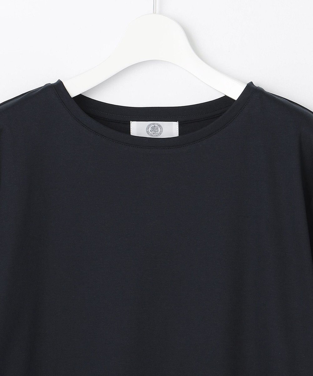 J.PRESS LADIES 【接触冷感・UVケア】レイヤードジャージー カットソー 