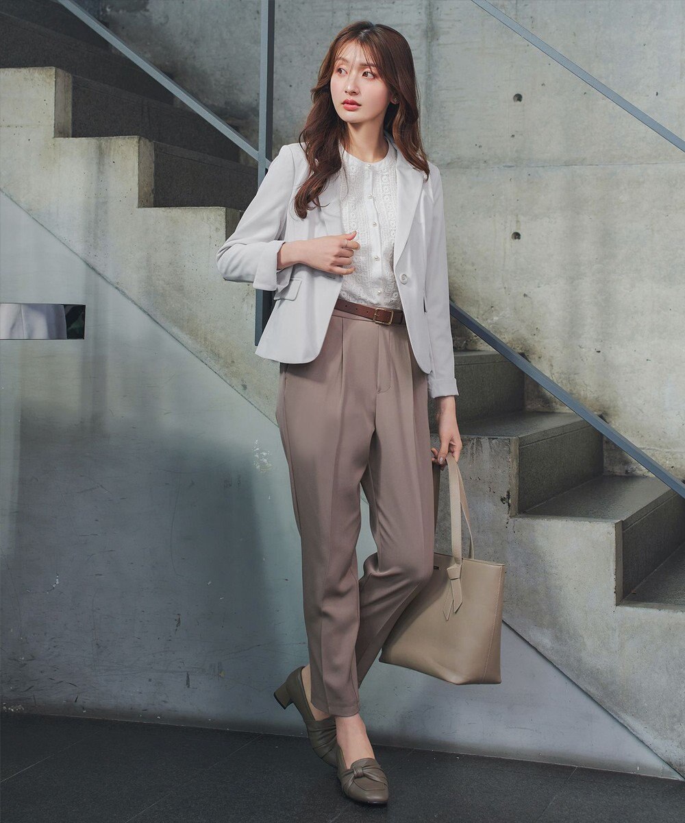 Tiaclasse L 【新色追加】レースブラウス 