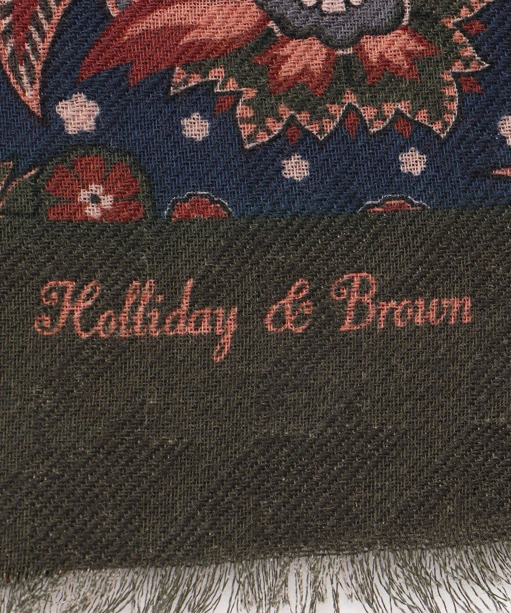 JOSEPH ABBOUD 【イタリア製】マルチペイズリー ストール 