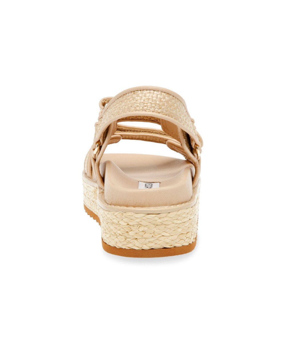STEVE MADDEN BIGMONA ダブルベルトラフィアサンダル 