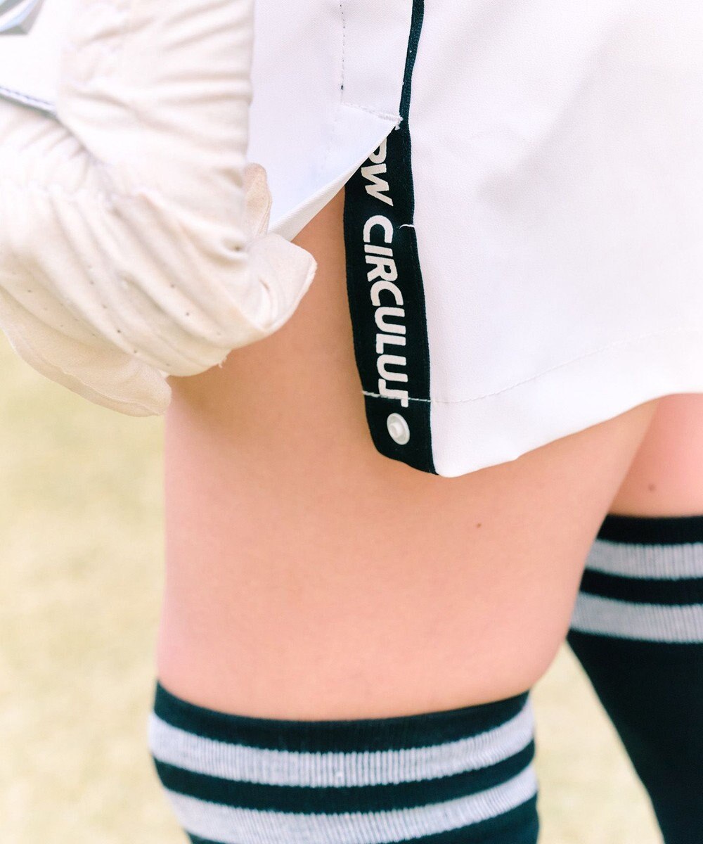 PW CIRCULUS 【WOMEN】サイドボタン デザインスカート ゴルフウェア レディース 