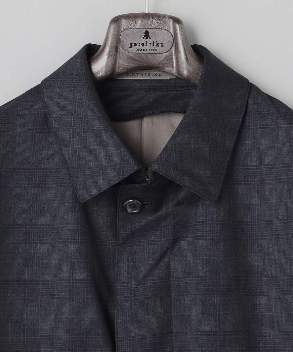 GOTAIRIKU 【Zegna/ゼニア】TROFEOラミネートロング ステンカラーコート 