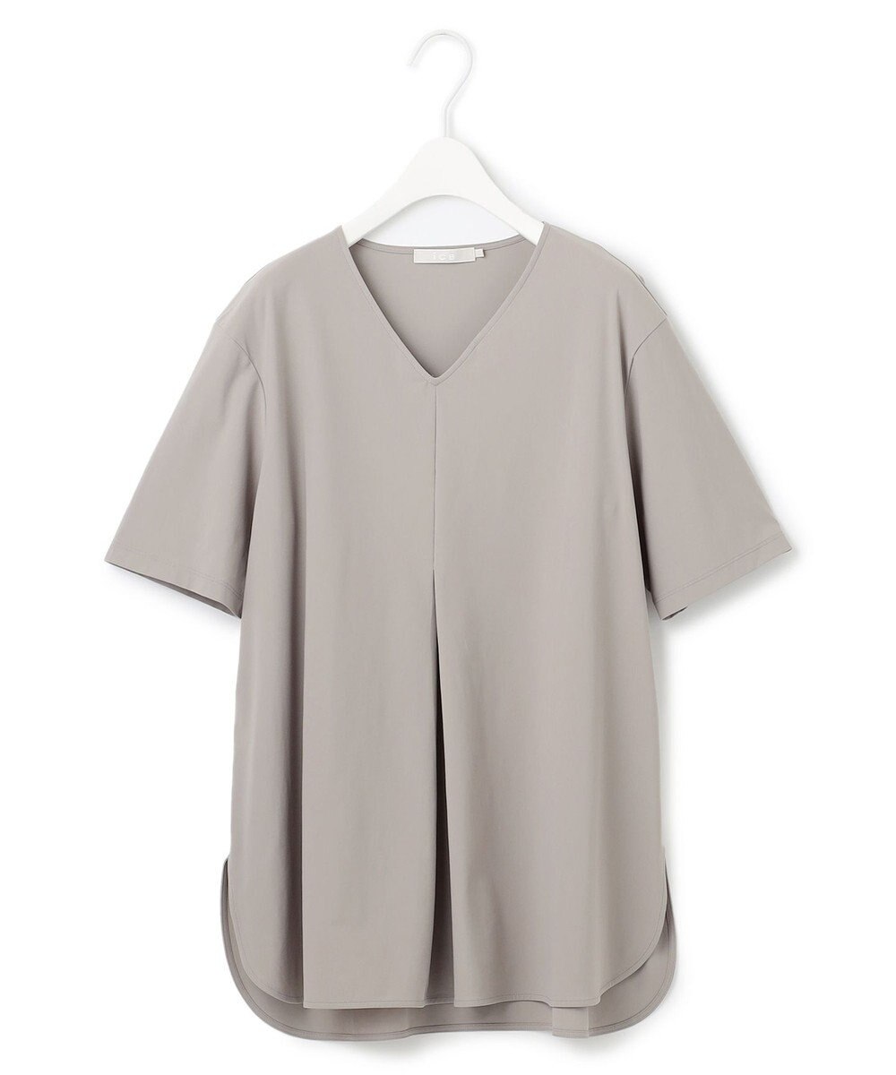 ICB L 【接触冷感・UVカット・速乾・洗える】 マットスキューバ プルオーバー 