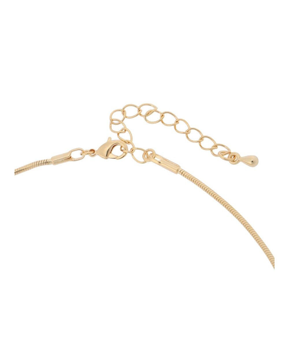 Green Parks ・ＨＡＬＦ　ＴＩＭＥ　メタルリボンネックレス 