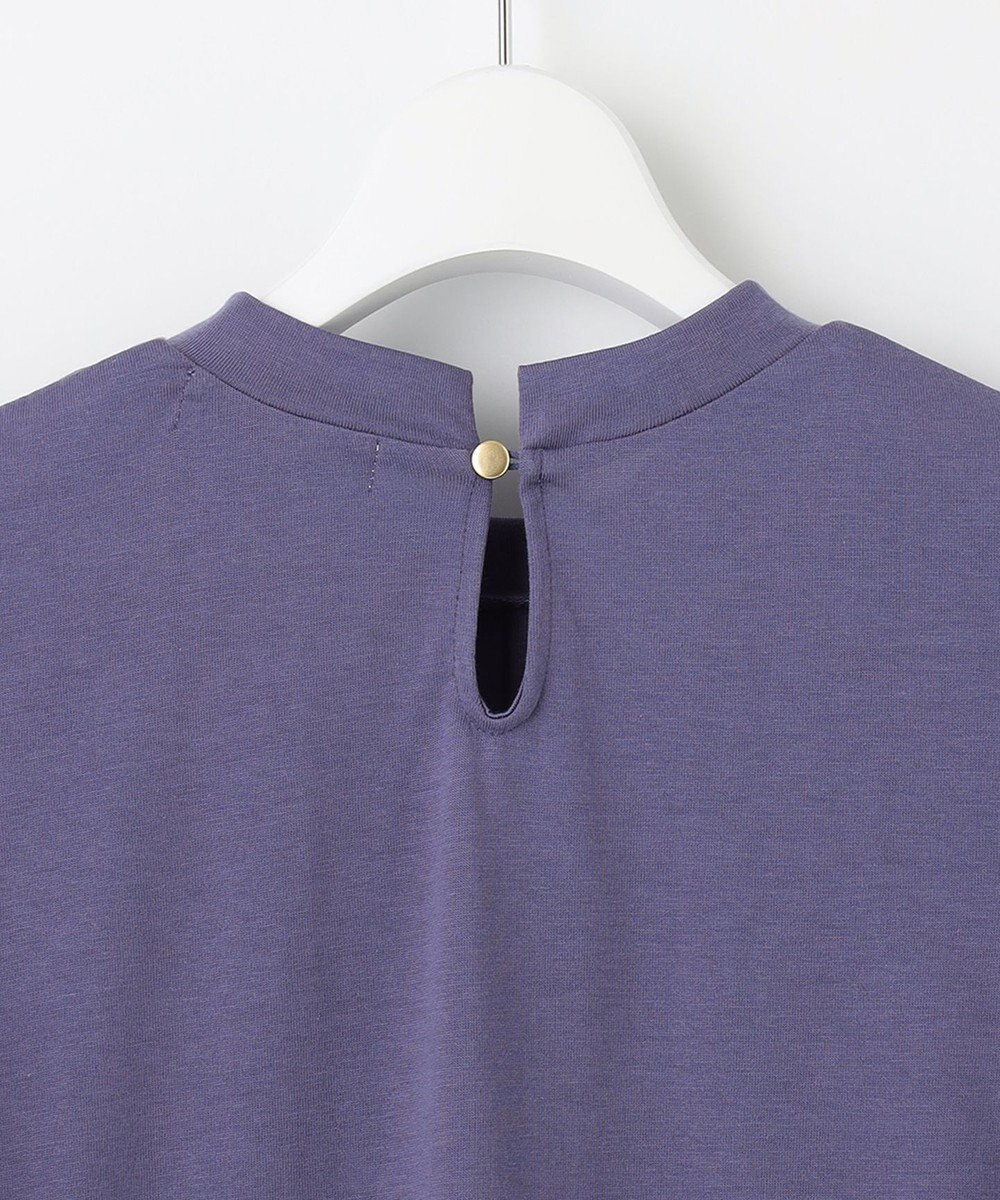 Feroux 【UVケア】スタンドカラーフレアスリーブ Ｔシャツ 