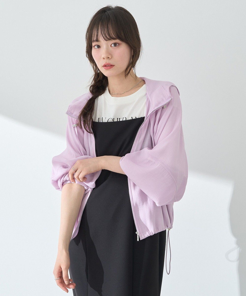 earth music&ecology シアージップパーカー 