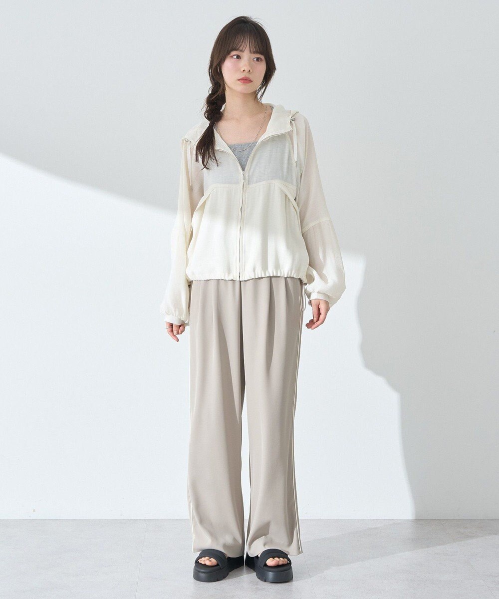 earth music&ecology シアージップパーカー 