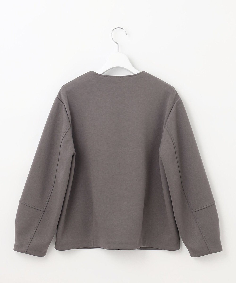 J.PRESS LADIES 【洗える】ダンボールジャージー ブルゾン 