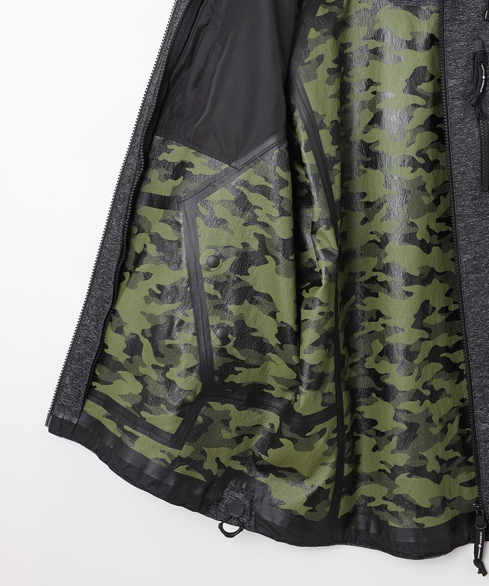 JOSEPH ABBOUD MOUNTAIN 【UNISEX】スラブジャガードバックカモ ブルゾン 