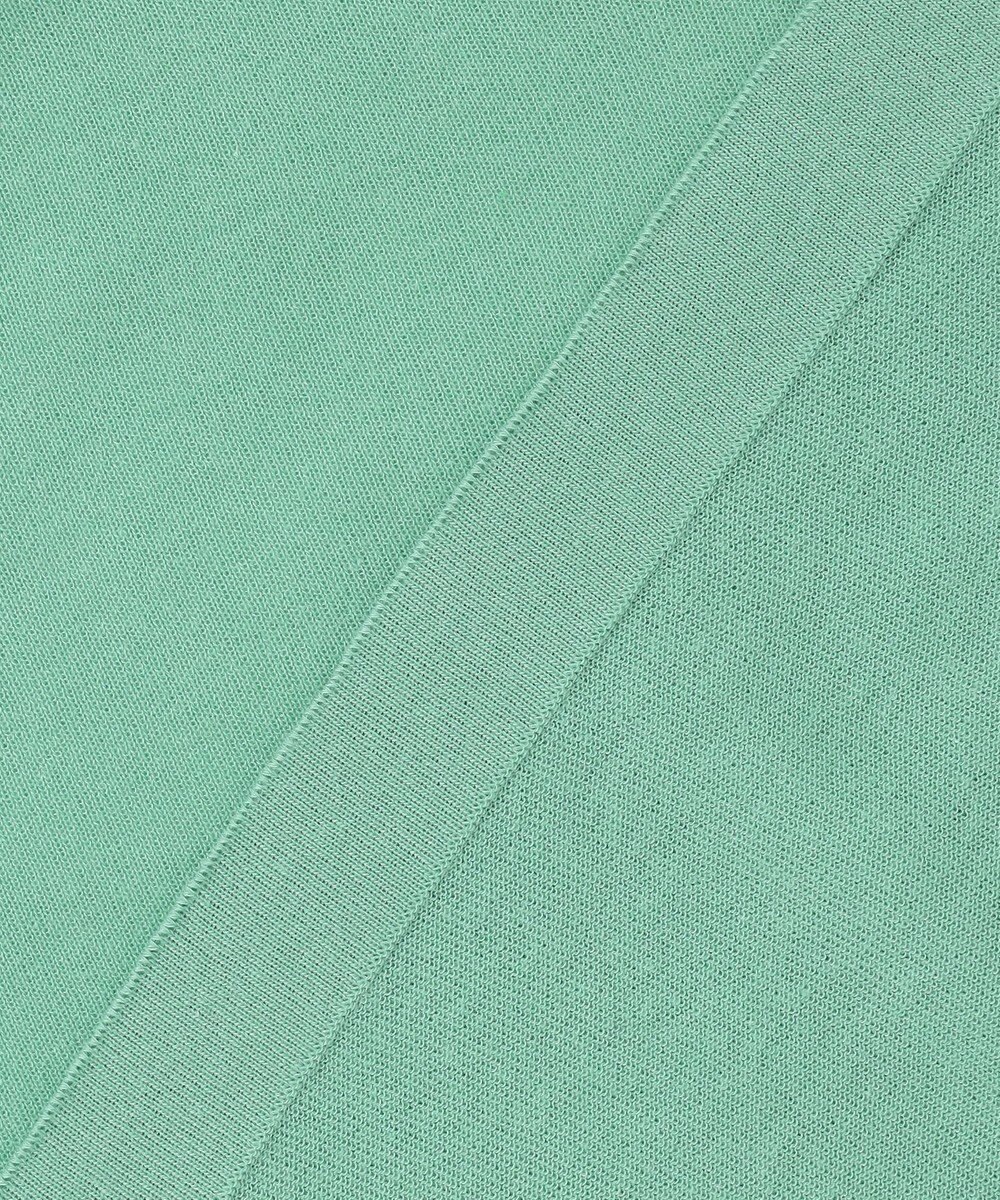 ANY シアーシャーリングスリーブニット 