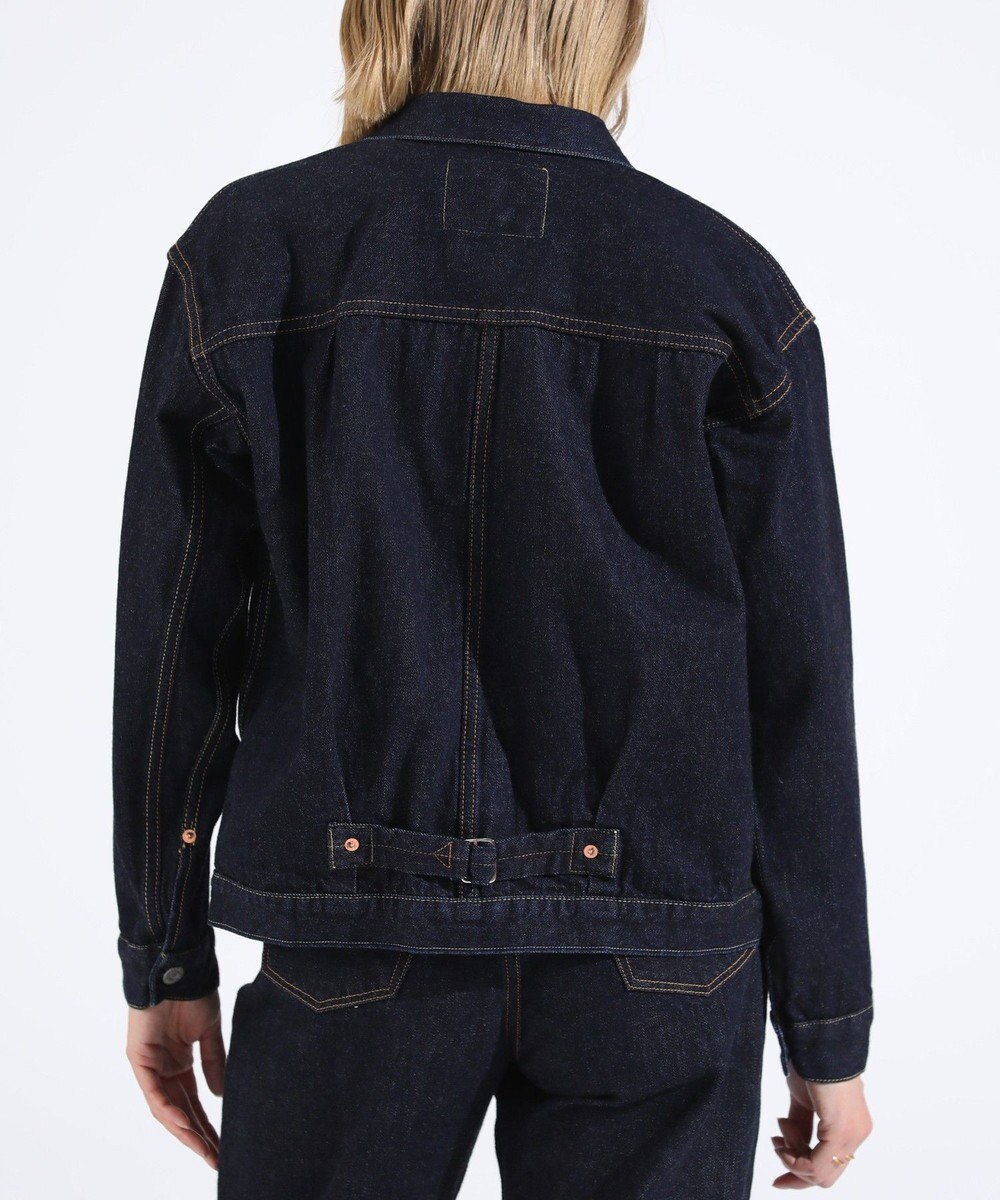 LENO BRENDA BIG TRUCKER JACKET《UNISEX》オーバーサイズデニムブルゾン 