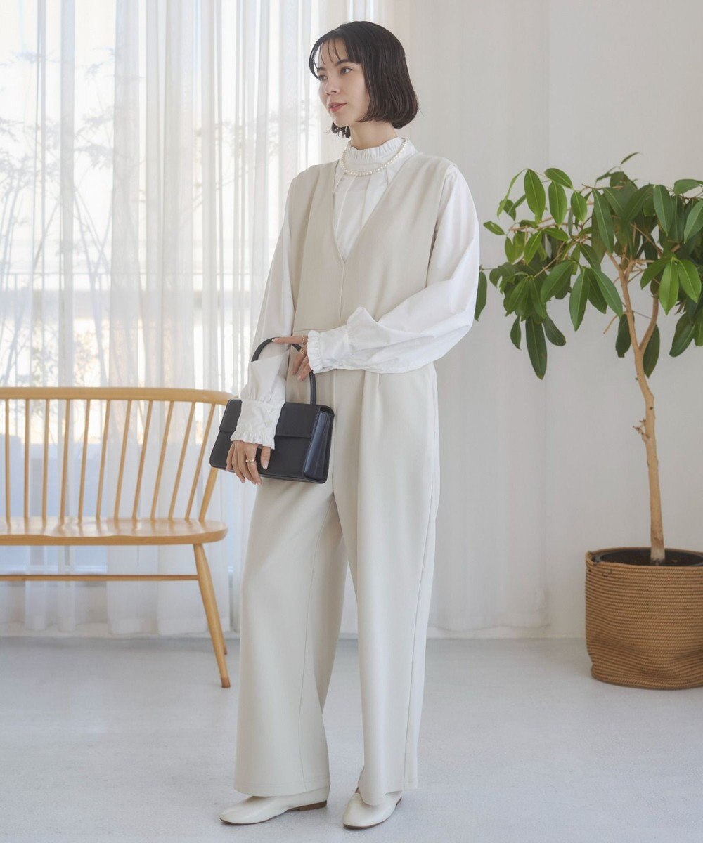 WEGO 【ANGIE VINTAGE】Vネックオールインワン 