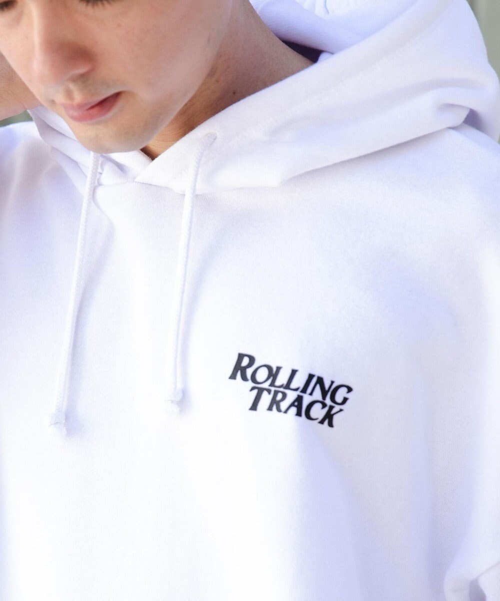 WEGO ヘビーウエイトユニークモチーフプルパーカー 