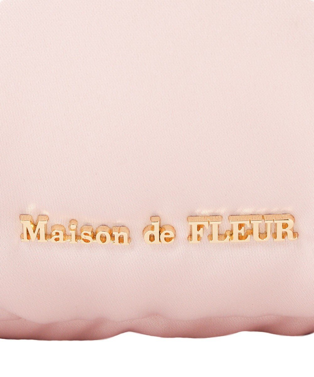 Maison de FLEUR キルティングエアリーキャリーオンバッグ 