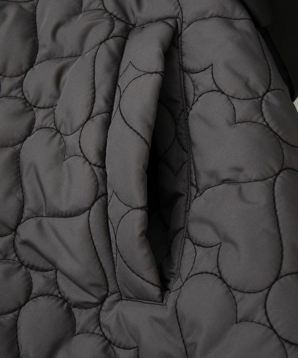 Green Parks ・ｓｗｉｎｇ　ｂｙ　ハートキルトフレアコート 