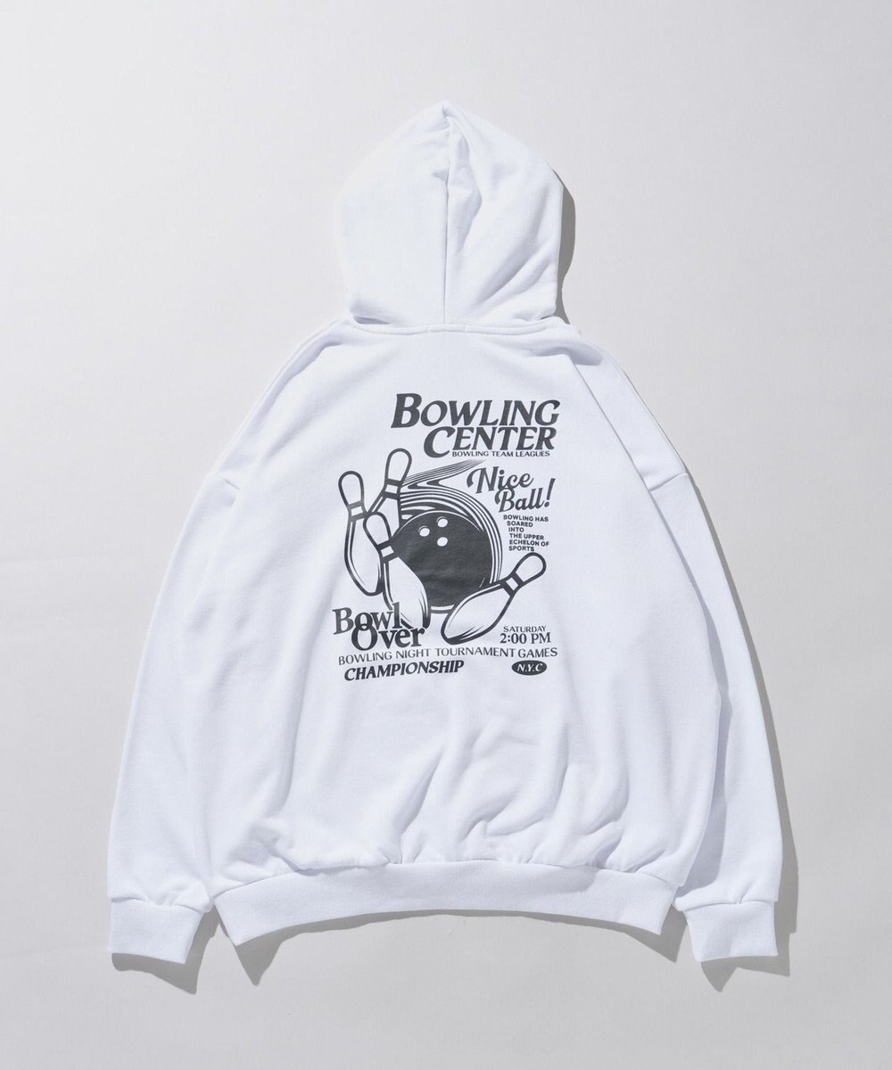 WEGO ヘビーウエイトユニークモチーフプルパーカー 