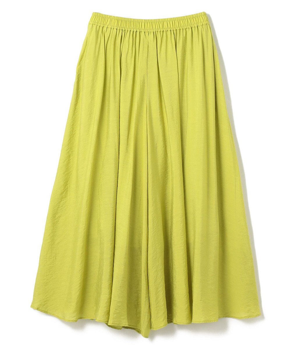 UNFILO ヴィンテージシアー ギャザーワイドパンツ 