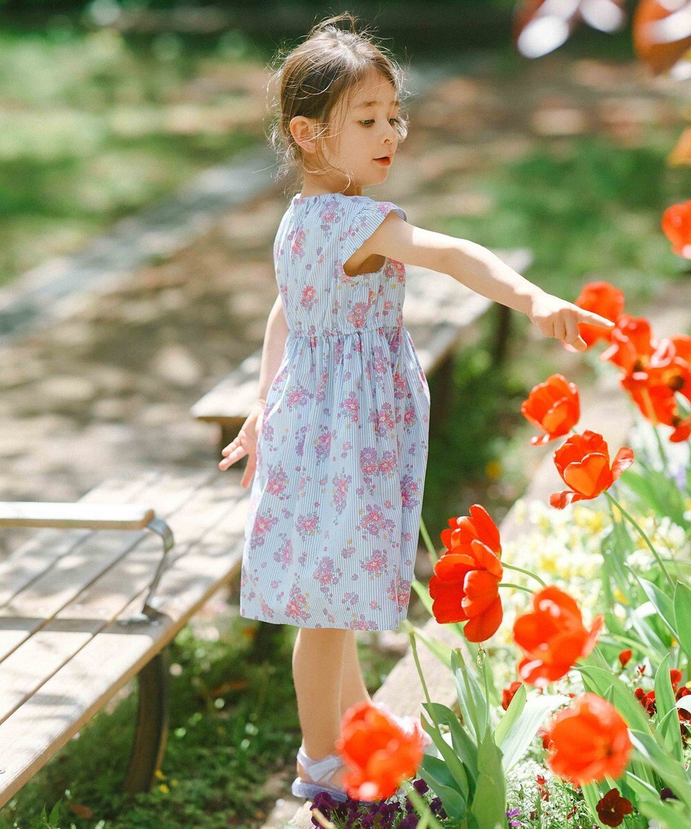 ANY KIDS 【WEB限定柄有】総柄 サマー ワンピース 