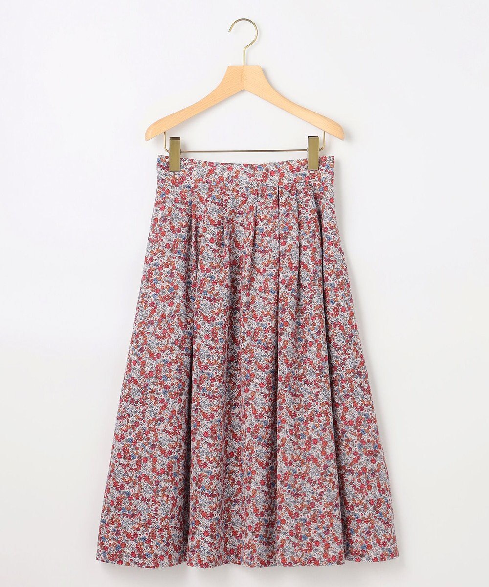 組曲 【先行予約・WEB限定】フラワーガーデンプリント スカート 