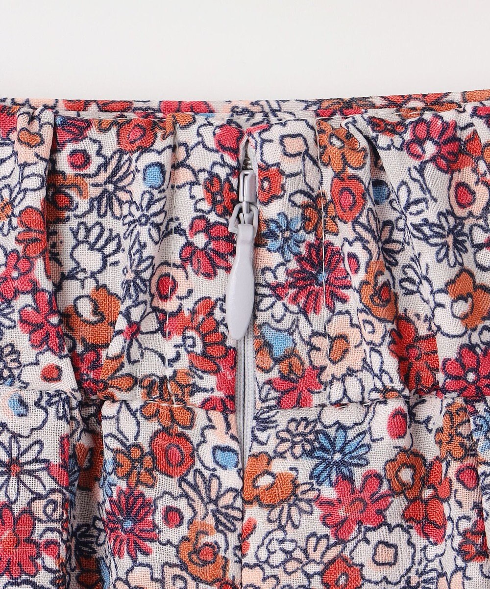 組曲 【先行予約・WEB限定】フラワーガーデンプリント スカート 