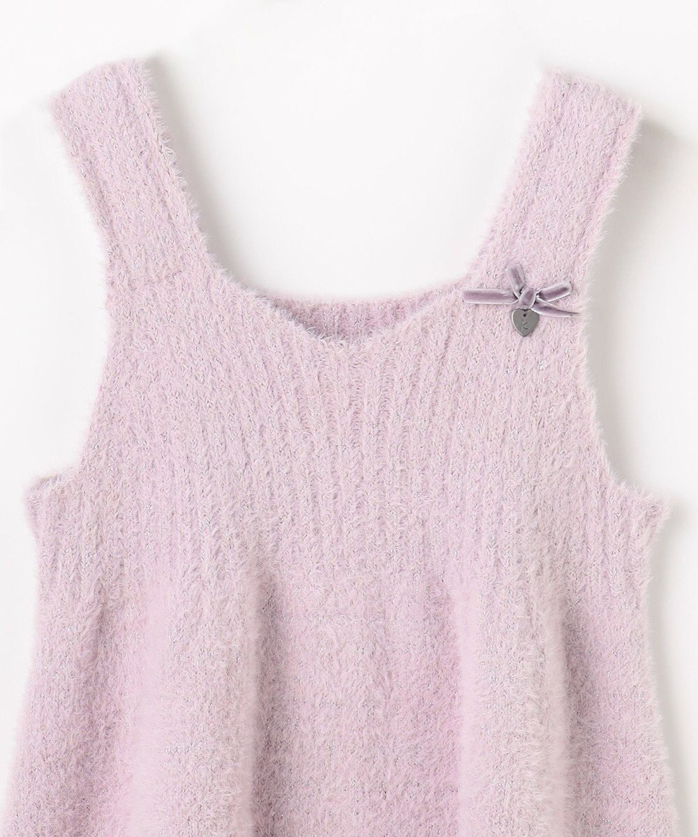 組曲 KIDS 【S-Lサイズ】シャギーニット キャミソール 