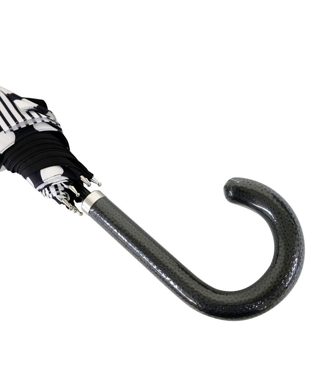 +RING 【プラスリング】【数量限定】 レディース向け 雨傘（長）60cm BLK T1221 