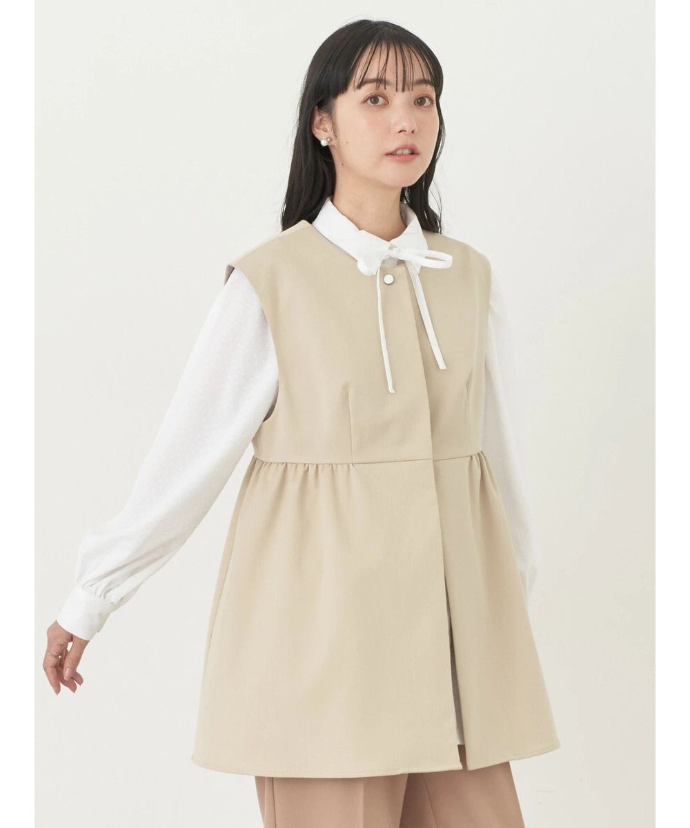 earth music&ecology ペプラムジレ 