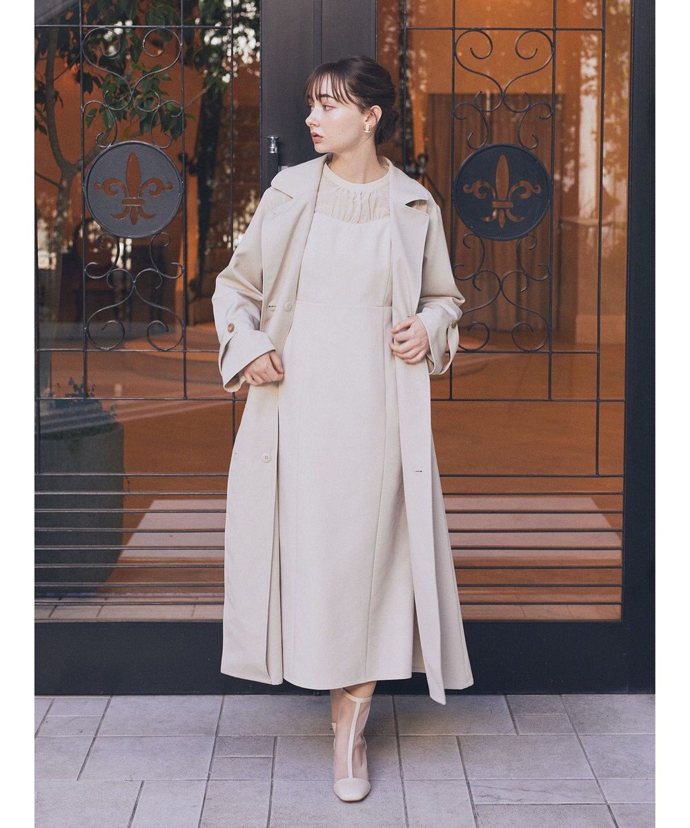 earth music&ecology シアードットドッキングワンピース 