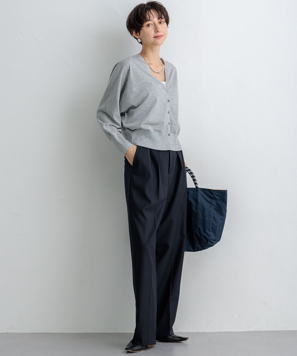 23区 S 【洗える】オータムシャイニー ニットカーディガン 