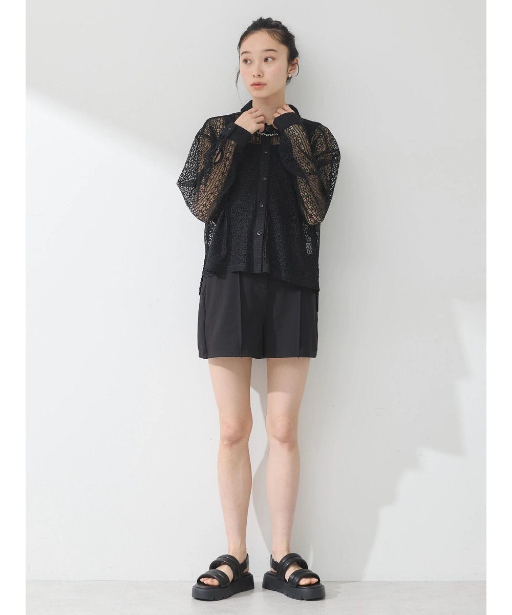 earth music&ecology カットツイルショートパンツ 