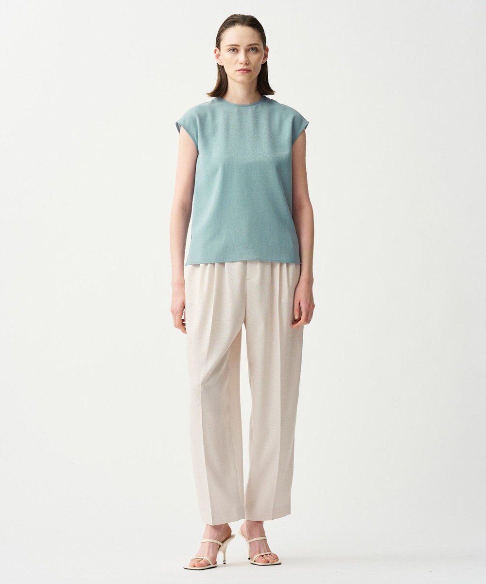 uncrave ドライタッチトロ ノースリーブブラウス 