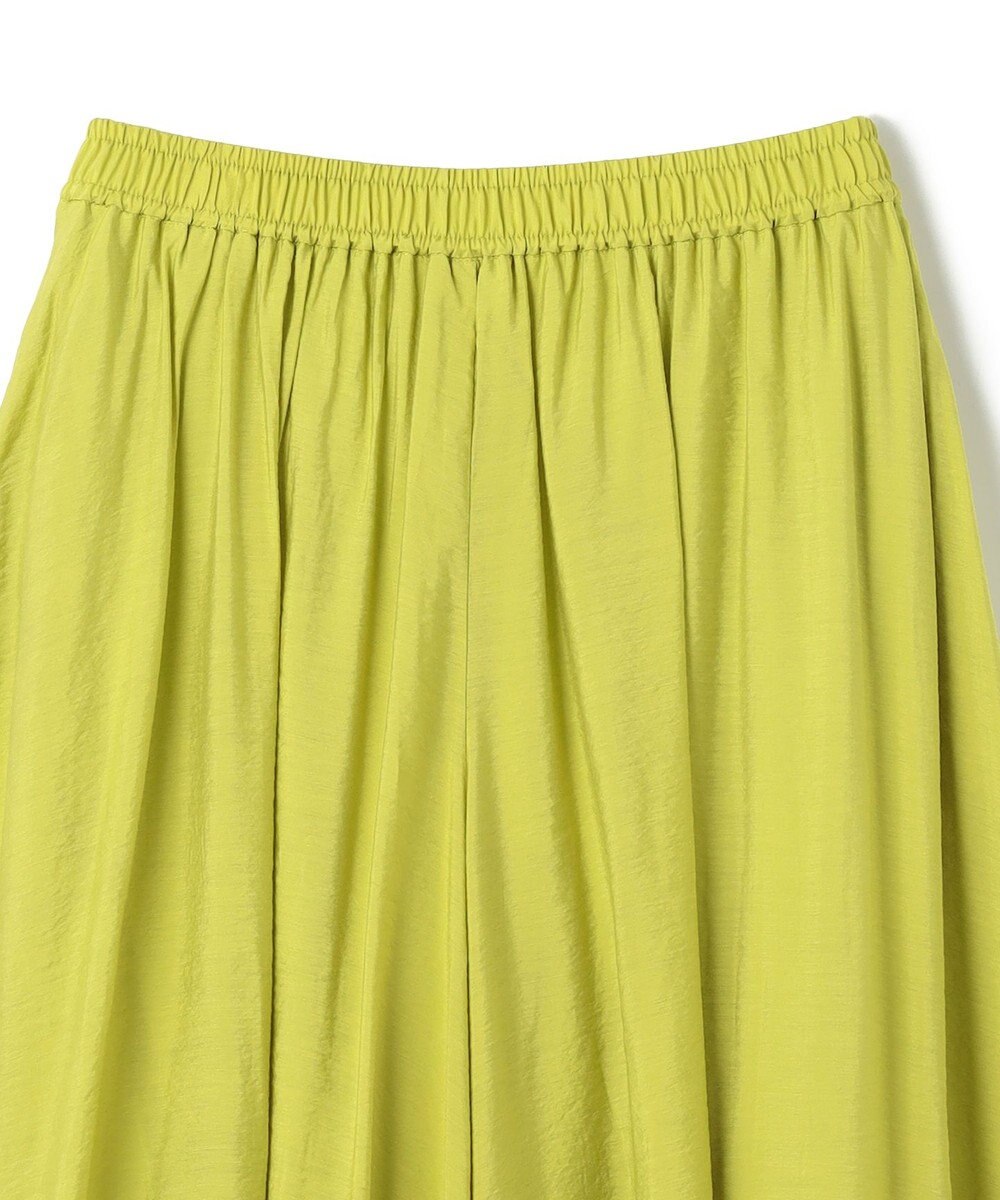 UNFILO ヴィンテージシアー ギャザーワイドパンツ 