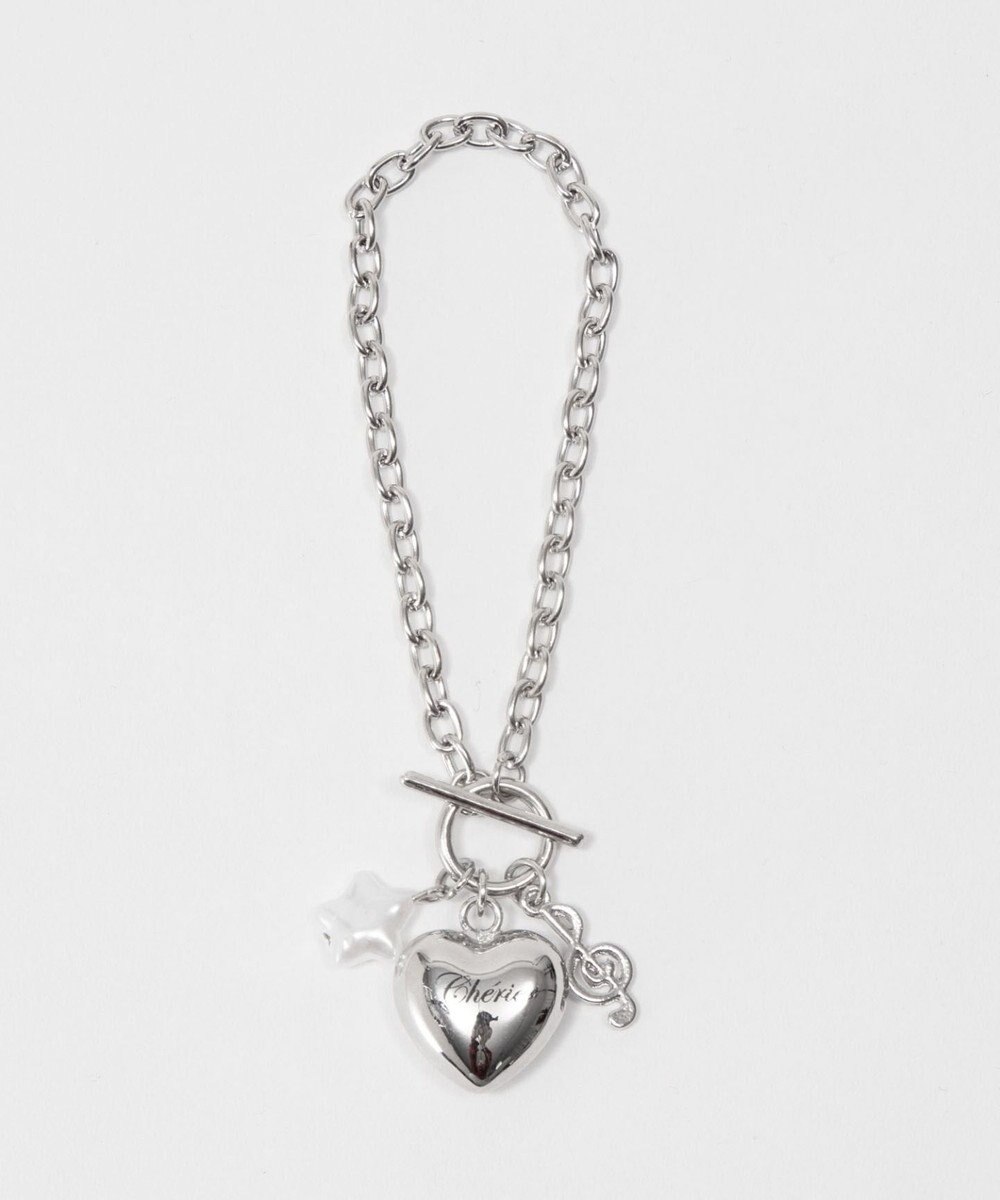 WEGO Lハートモチーフチャームブレス 