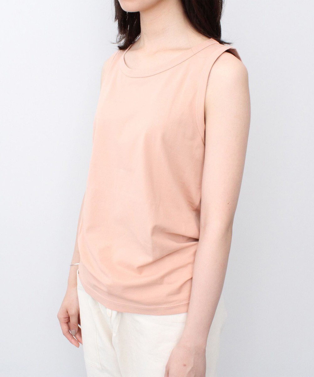 WHITE MAILS SPANDEX PAPER JERSEY タンクトップ 