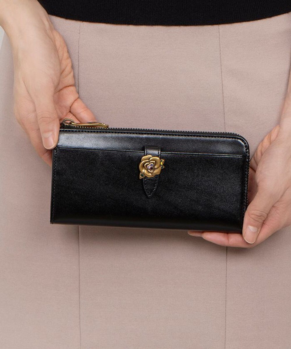 ANNA SUI ブルボン Lファスナー長財布 